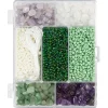 Creativ Company hobbysett perler og smykkestener, grønn