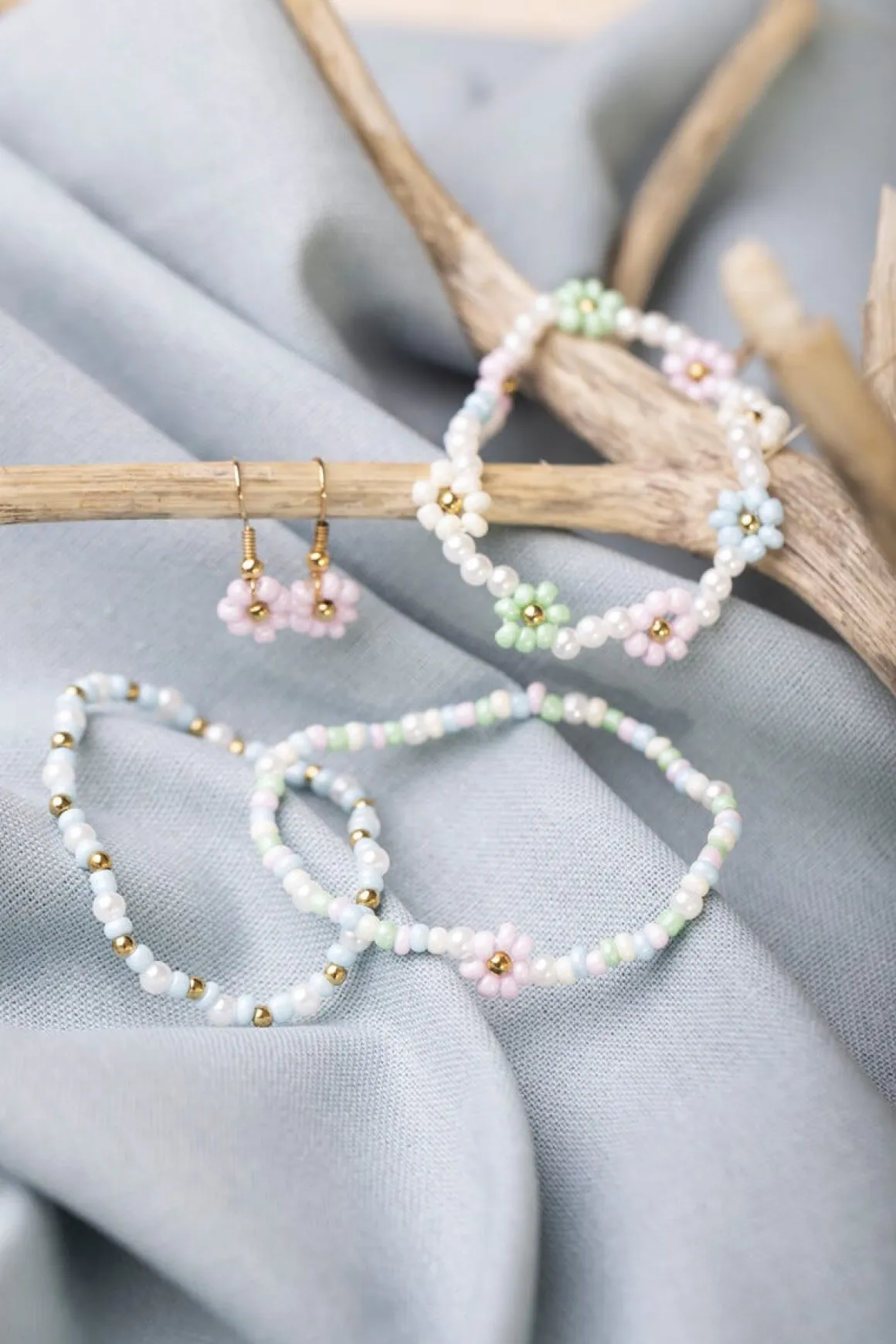 Creativ Company Mini hobbysett smykker, armbånd og øredobber