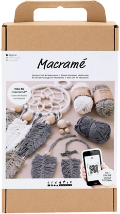 Creativ Company Start DIY Kit makramé nybegynner