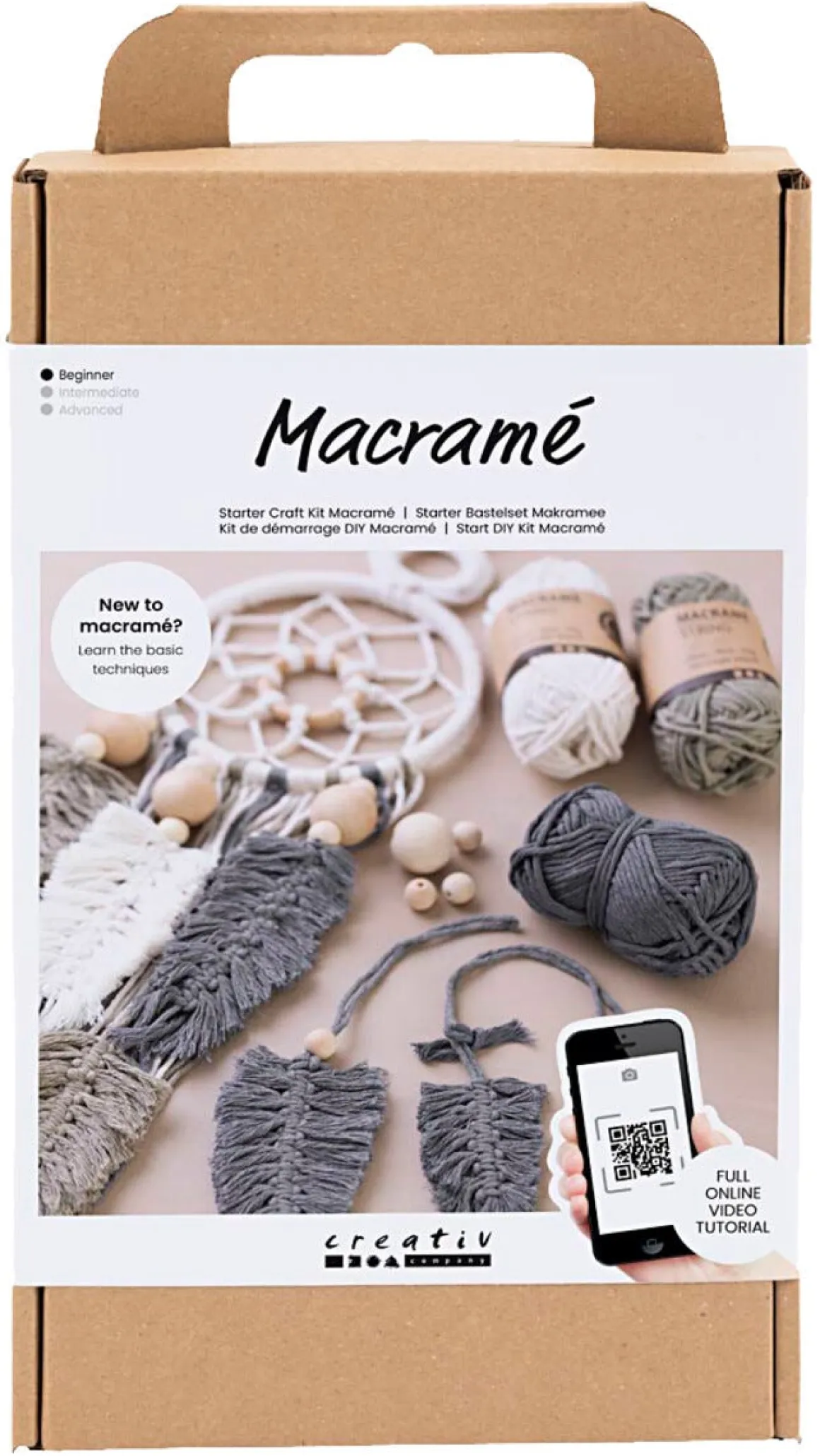 Creativ Company Start DIY Kit makramé nybegynner