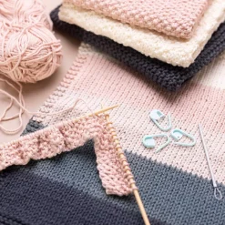 Creativ Company Start DIY Kit strikket oppvaskklut, nybegynner