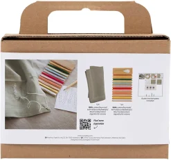 Creativ Company DIY Kit brodere serviett, nybegynner
