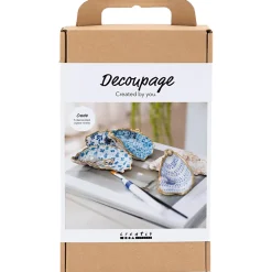 Creativ Company hobbysett decoupage østersskall