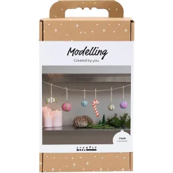 Creativ Company hobbysett til julefigurer i pappmasjé