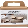 Creativ Company mini hobbysett lysstøping i østersskall