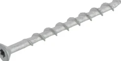 Dacromet lettbetongskrue, forsenket, T30