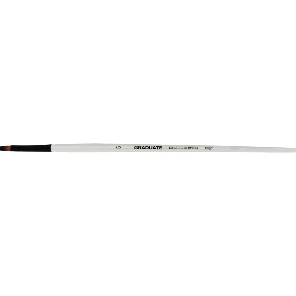 Daler-Rowney Graduate Bright 6 lang akrylpensel, syntetisk