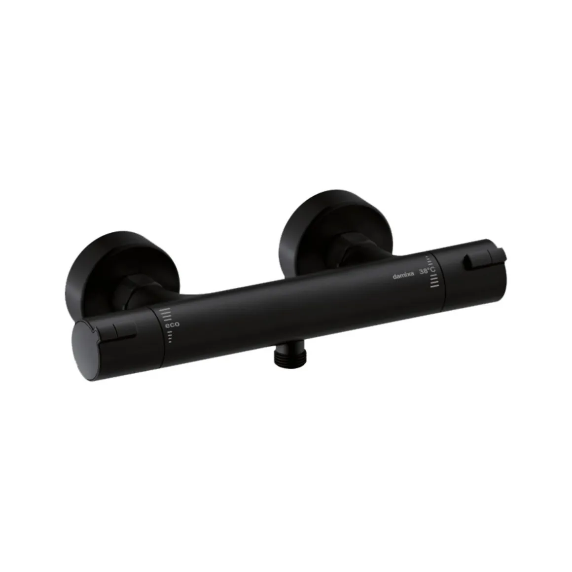 Damixa Thermixa Zero dusjblander c/c 150 mm, svart