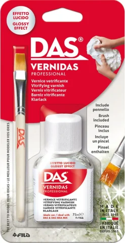DAS Vernidas Professional klarlakk 75 ml, med pensel