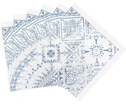 D-C-Fix selvklebende veggplater 30,5 × 30,5 cm, 6-pakning