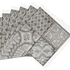 D-C-Fix selvklebende veggplater 30,5 × 30,5 cm, 6-pakning