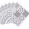 D-C-Fix selvklebende veggplater 30,5 × 30,5 cm, 6-pakning