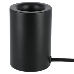 Deco bordlampe svart metall E27, Northlight