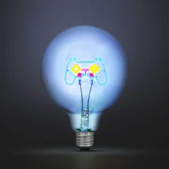 Dekorpære dimbar LED med lysende motiv E27 4 W
