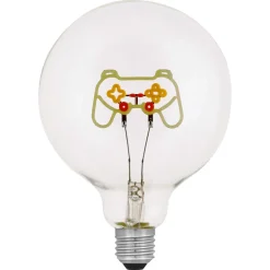 Dekorpære dimbar LED med lysende motiv E27 4 W
