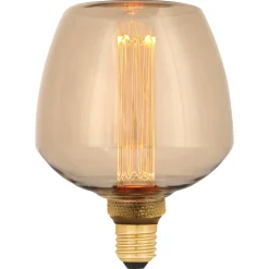Dekorpære LED E27 filament Amber, 123 mm