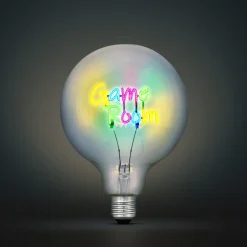 Dekorpære dimbar LED med lysende motiv E27 4 W