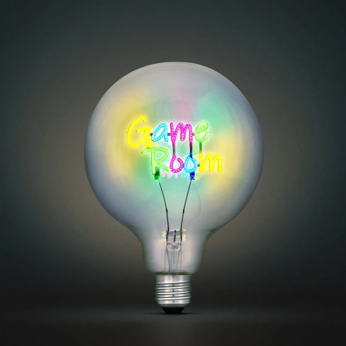 Dekorpære dimbar LED med lysende motiv E27 4 W