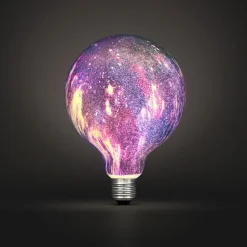 Dekorpære globe Galaxy LED E27 4 W, 125 mm