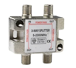 Delefilter med DC-pass