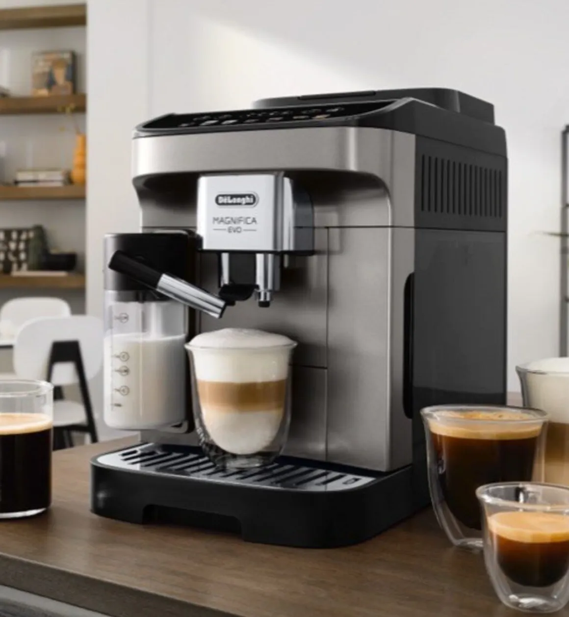 DeLonghi Magnifica Evo kaffemaskin automatisk ECAM290.81