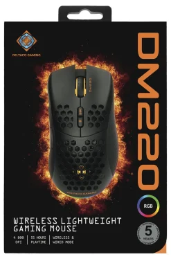 Deltaco DM220 / WM80 trådløs gamingmus