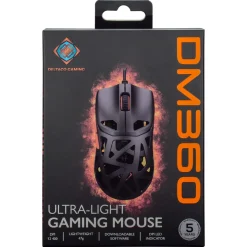 Deltaco DM360 kablet ultralett gamingmus