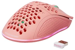 Deltaco Gaming trådløs gamingmus GAM-120-P, rosa