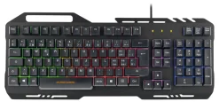 Deltaco 3-i-1 gamingsett med tastatur, mus og musematte