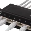 Deltaco PAN-213 Patch Panel 12xRJ45-porter