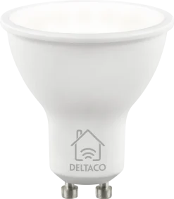 Deltaco Smart Home WiFi dimbar LED-pære GU10 5 W