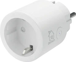 Deltaco SH-P01 smart plug wifi 10A innendørs, hvit