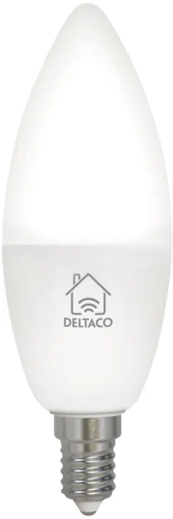 Deltaco Smart Home  LED-mignonpære E14 4,9 W dimbar