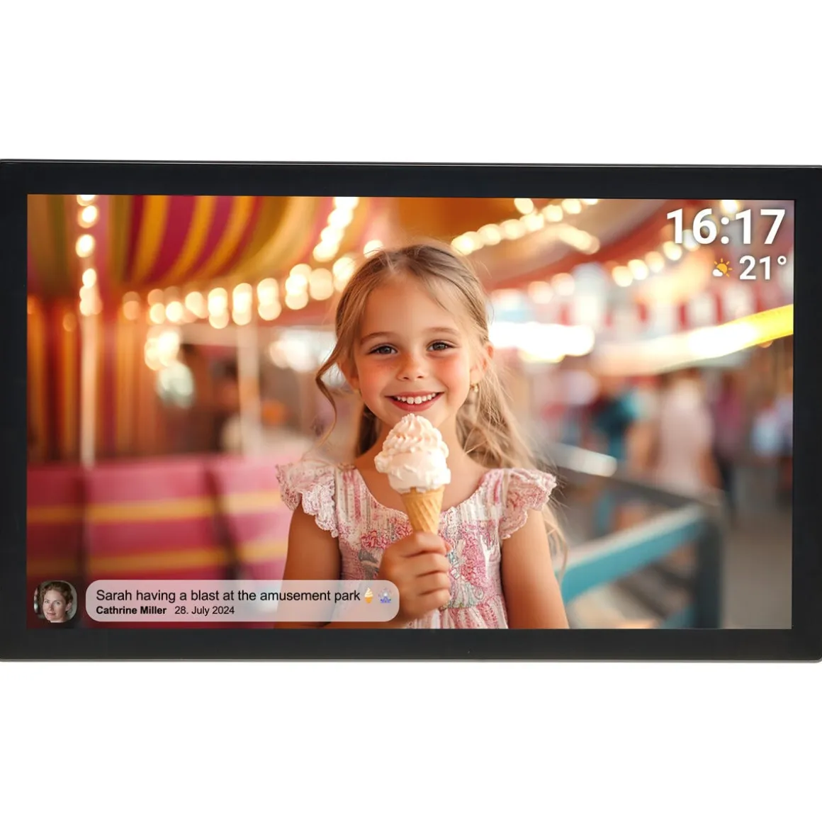 Denver digital fotoramme wifi 76,2x45,5, 31,5 tommer PFF-3260