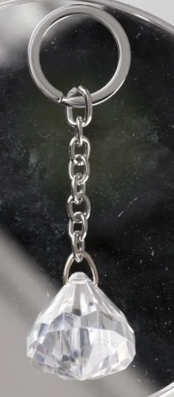 Diamant nøkkelring