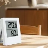 Digital temperaturmåler og hygrometer innendørs, 3-pakning