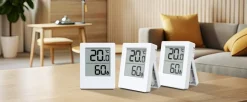 Digital temperaturmåler og hygrometer innendørs, 3-pakning