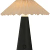 Dimbar bordlampe, bærbar og oppladbar