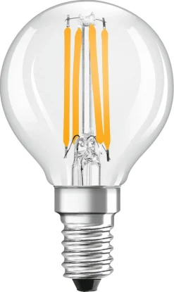 Dimbar LED-pære, illum E14 Osram, varmhvit