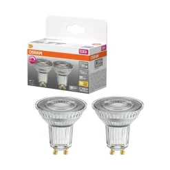 Dimbar LED-reflektorpære GU10 2,4 W, Orsam, 2-pakning