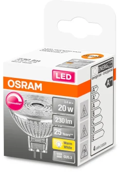 Dimbar LED-pære GU5,3 (MR16) 12 V Osram Superstar