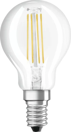 Dimbar LED-pære, illum E14 Osram, varmhvit