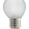 Dimbar LED-pære, illum E27 1 W, varmhvit