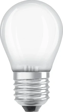 Dimbar LED-pære krone E27 Osram, varmhvit