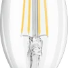 Dimbar mignon lyspære LED E14 Osram, varmhvit