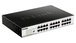 D-Link DGS-1024D nettverksswitch 24 porter