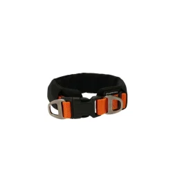 Dogman Emmi polstret hundehalsbånd, oransje, XS–XXL