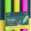 3Doodler Start+ Refill filament 75-pakning, 3 farger