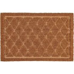 Dørmatte Diamonds innendørs, kokosfiber, 40 x 60 cm