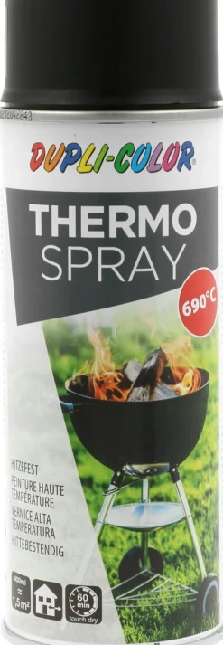 Dupli-Color Thermo spraymaling svart, 400 ml